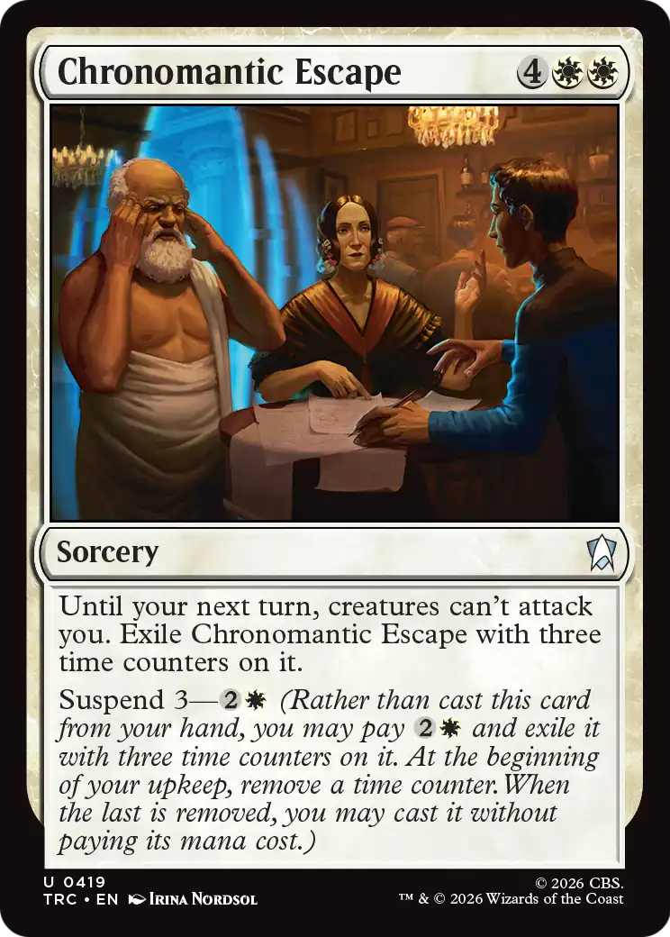 Chronomantic Escape (Surge Foil) [Star Trek Commander] | Devastation Store