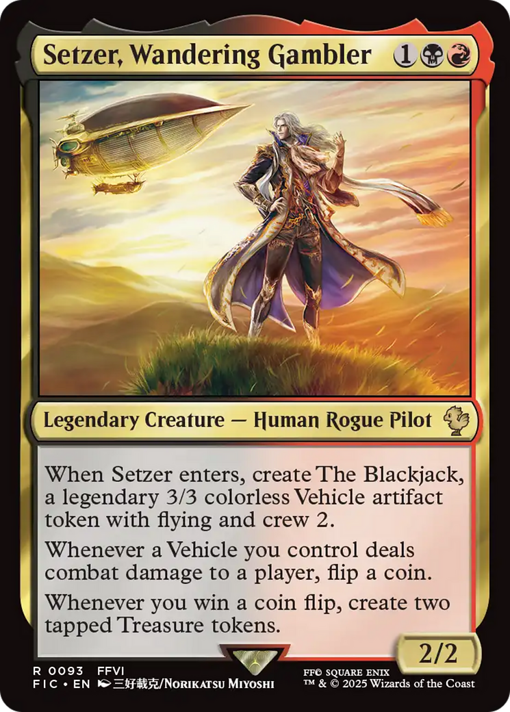 Setzer, Wandering Gambler [FINAL FANTASY Commander] | Devastation Store