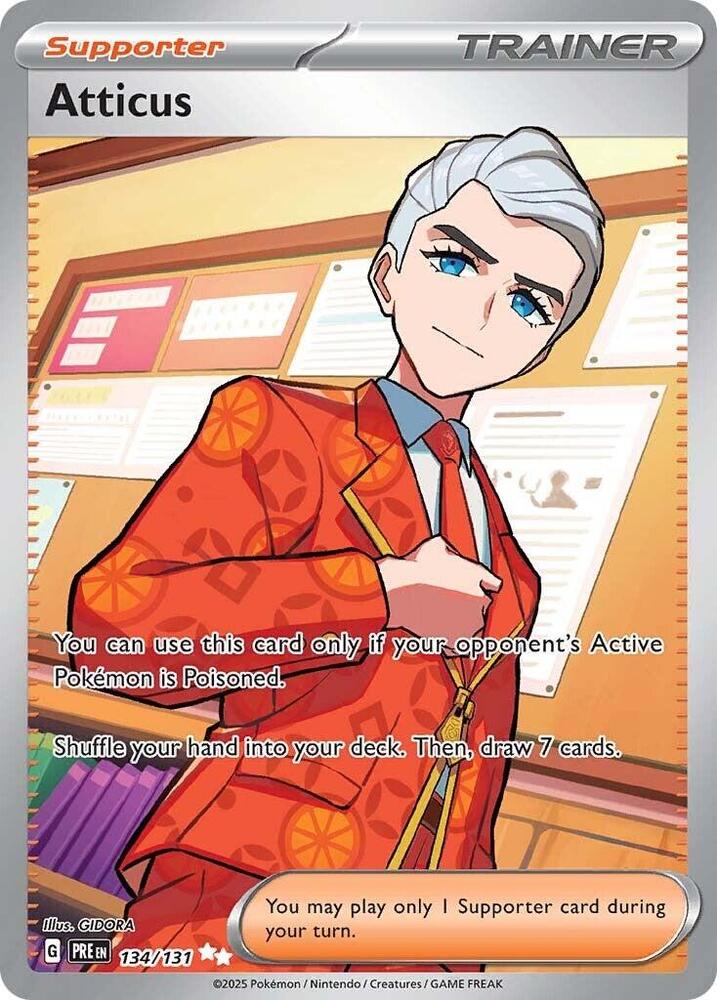 Atticus (134/131) [Scarlet & Violet: Prismatic Evolutions] | Devastation Store