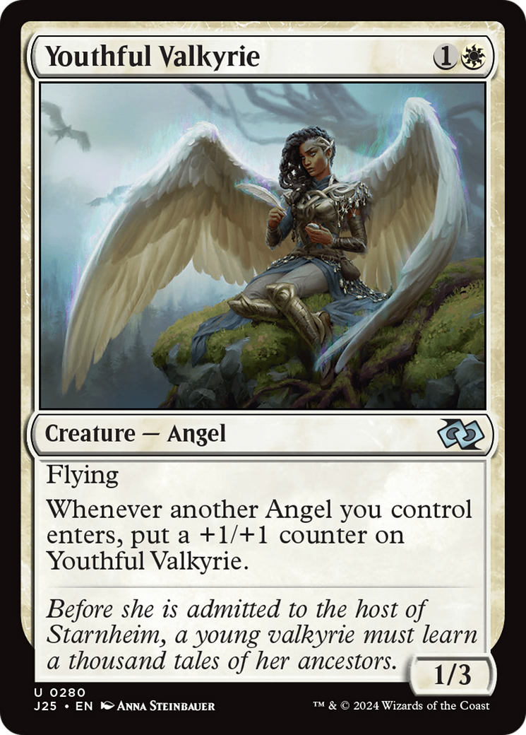 Youthful Valkyrie [Foundations Jumpstart] | Devastation Store