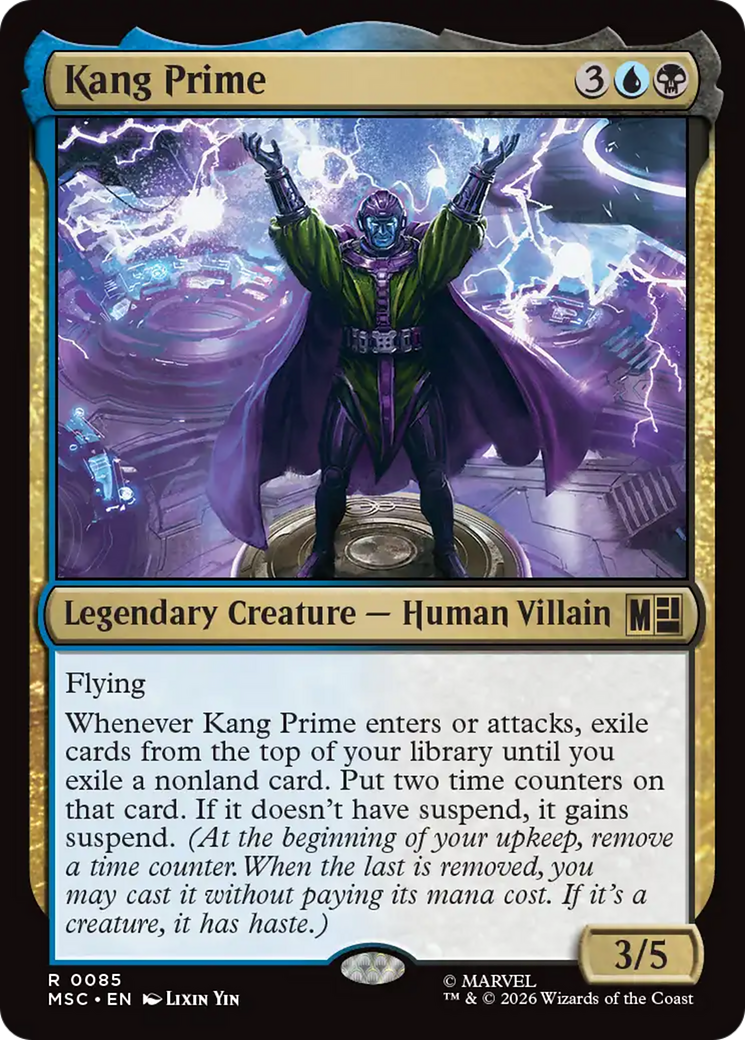 Kang Prime (Surge Foil) [Marvel Super Heroes Commander] | Devastation Store