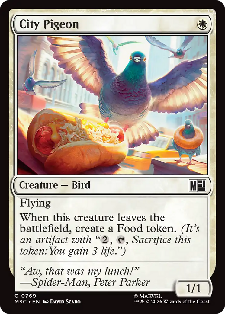 City Pigeon [Marvel Super Heroes Commander] | Devastation Store