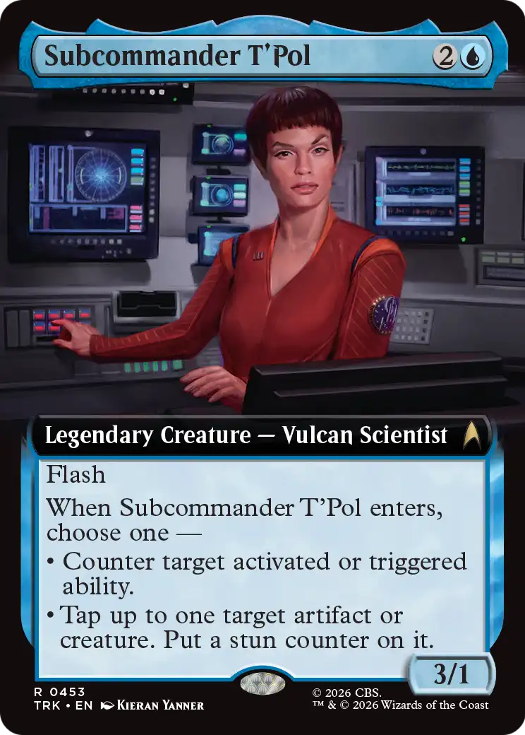 Subcommander T'Pol (Extended Art) [Star Trek] | Devastation Store