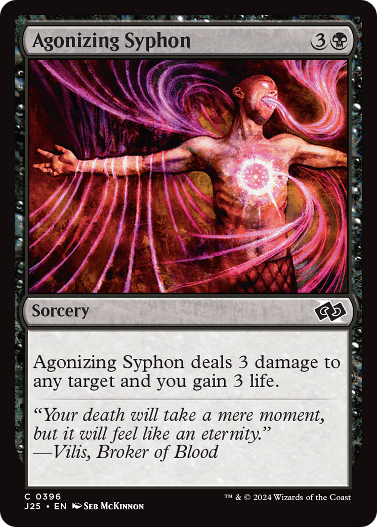 Agonizing Syphon [Foundations Jumpstart] | Devastation Store