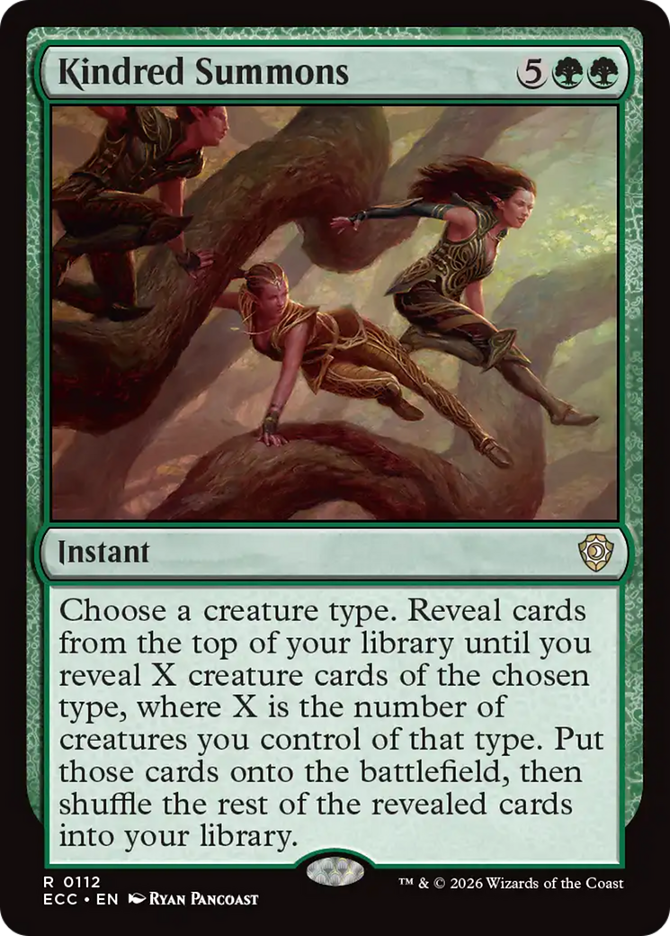 Kindred Summons [Lorwyn Eclipsed Commander] | Devastation Store