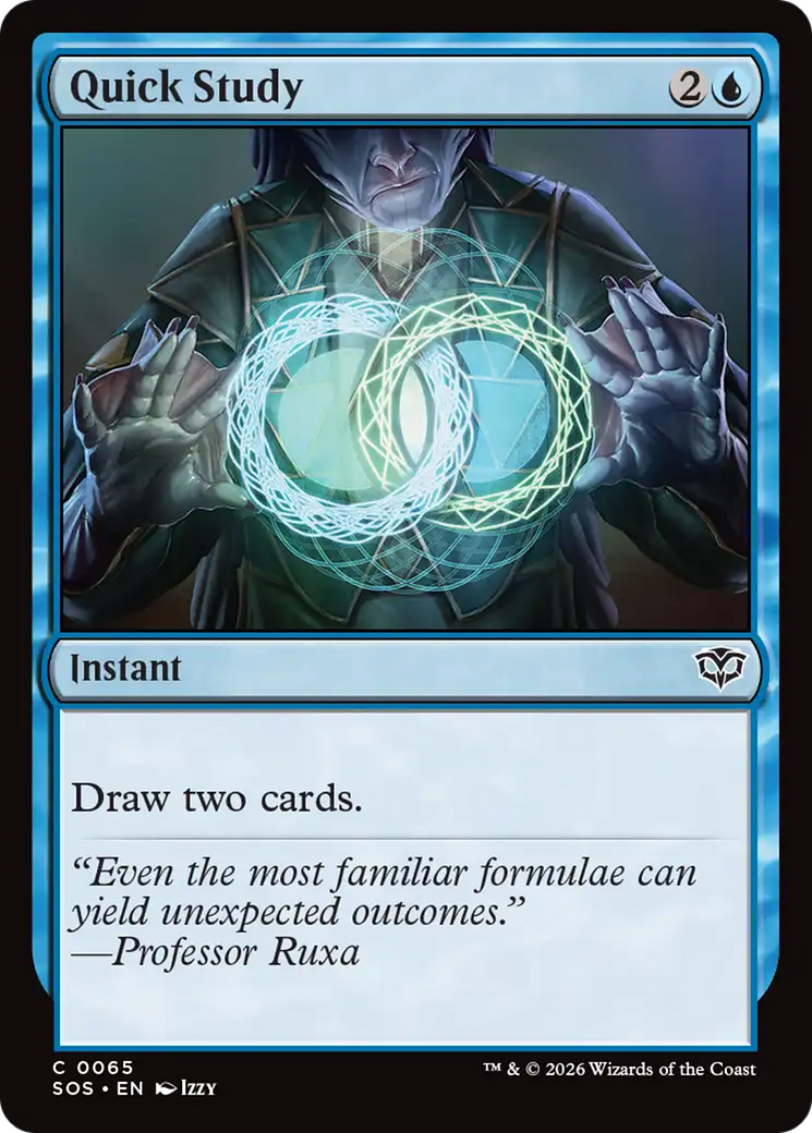 Quick Study [Secrets of Strixhaven] | Devastation Store