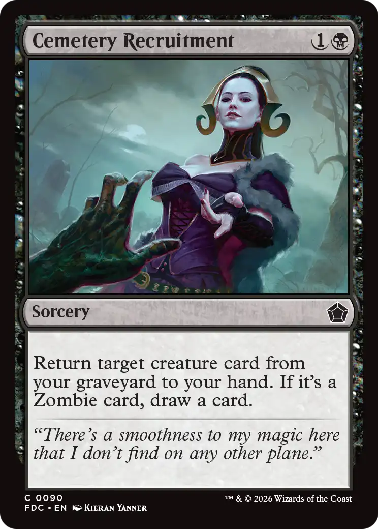 Cemetery Recruitment [Foundations Commander] | Devastation Store