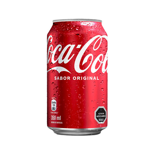 Confites y bebidas - Coca Cola lata 350 CC | Devastation Store