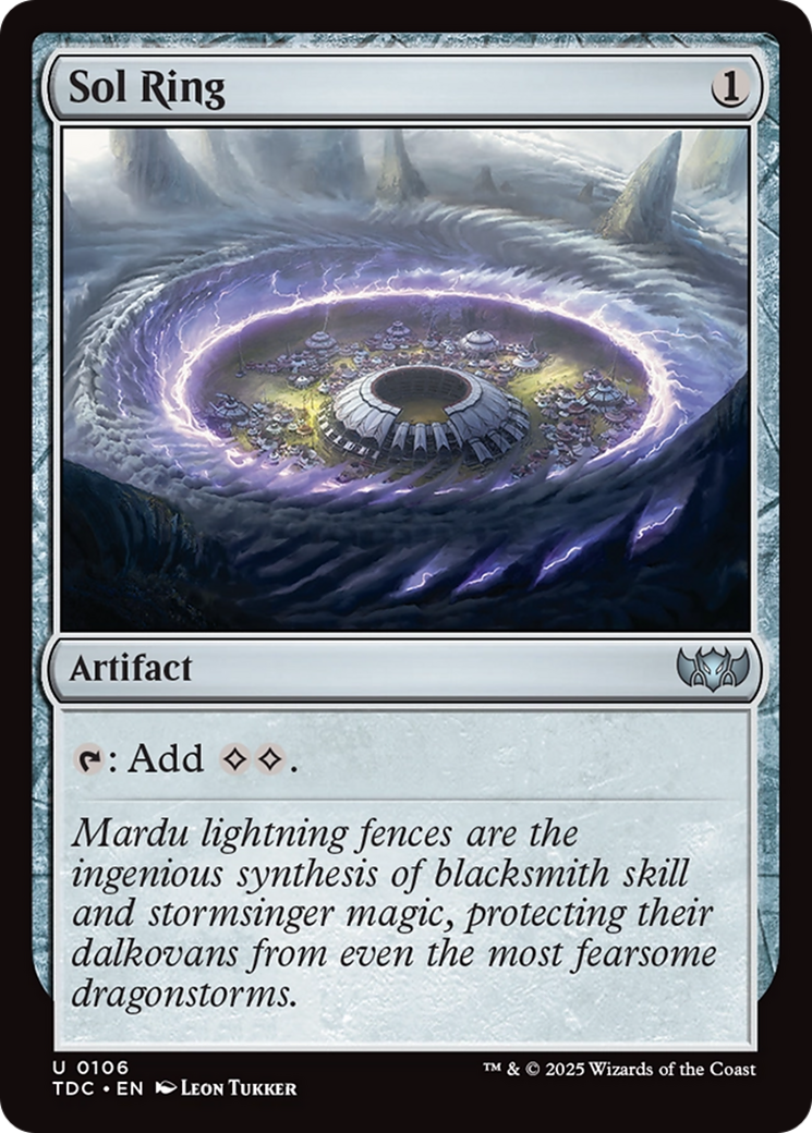 Sol Ring [Tarkir: Dragonstorm Commander] | Devastation Store
