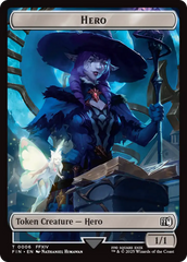 Hero (0006) // Robot Warrior (0012) Double-Sided Token [FINAL FANTASY Tokens] | Devastation Store