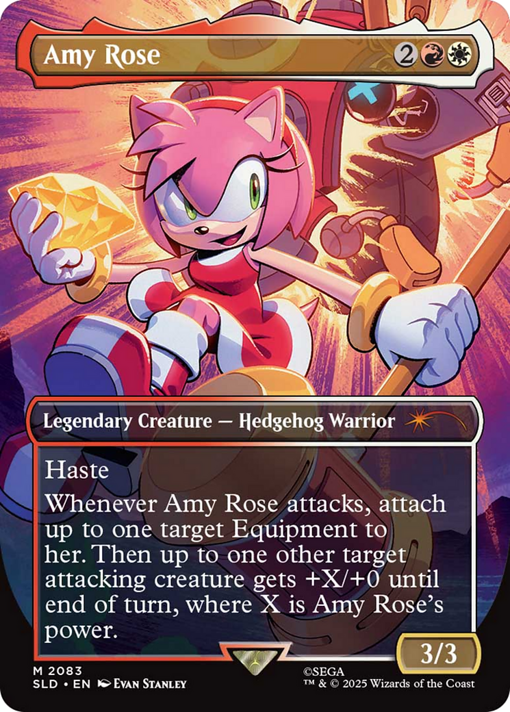 Amy Rose (Rainbow Foil) [Secret Lair Drop Series] | Devastation Store