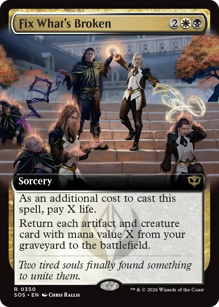 Fix What's Broken (Extended Art) [Secrets of Strixhaven] | Devastation Store