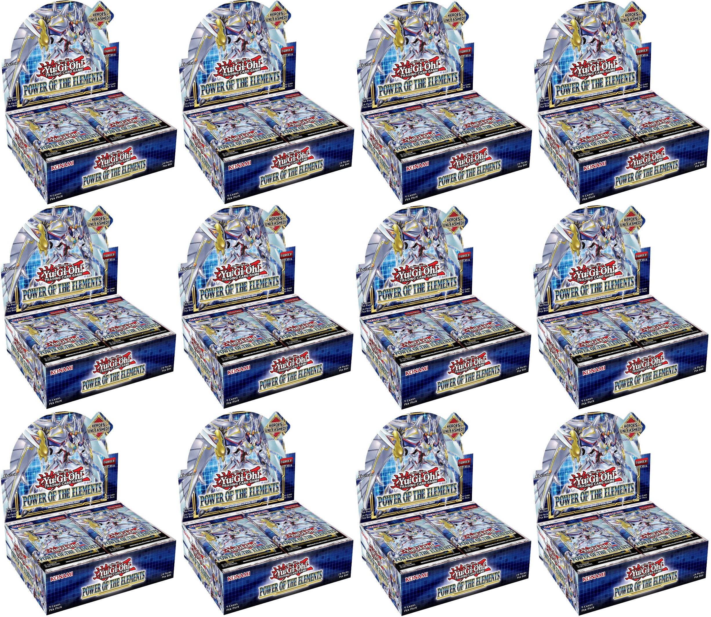 Power of the Elements - Booster Box Case (1st Edition) | Devastation Store