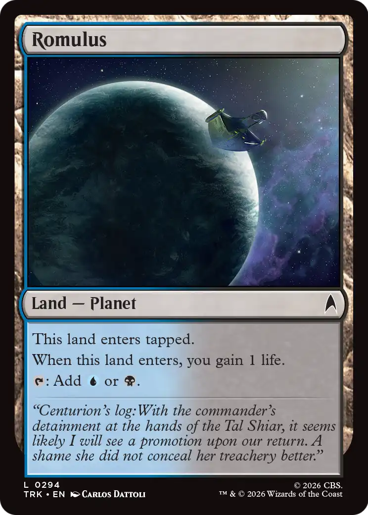 Romulus [Star Trek] | Devastation Store