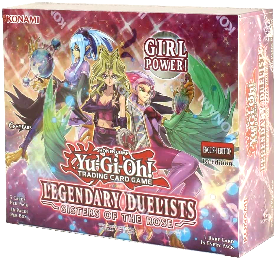 Legendary Duelists: Sisters of the Rose - Booster Box (1st Edition) | Devastation Store