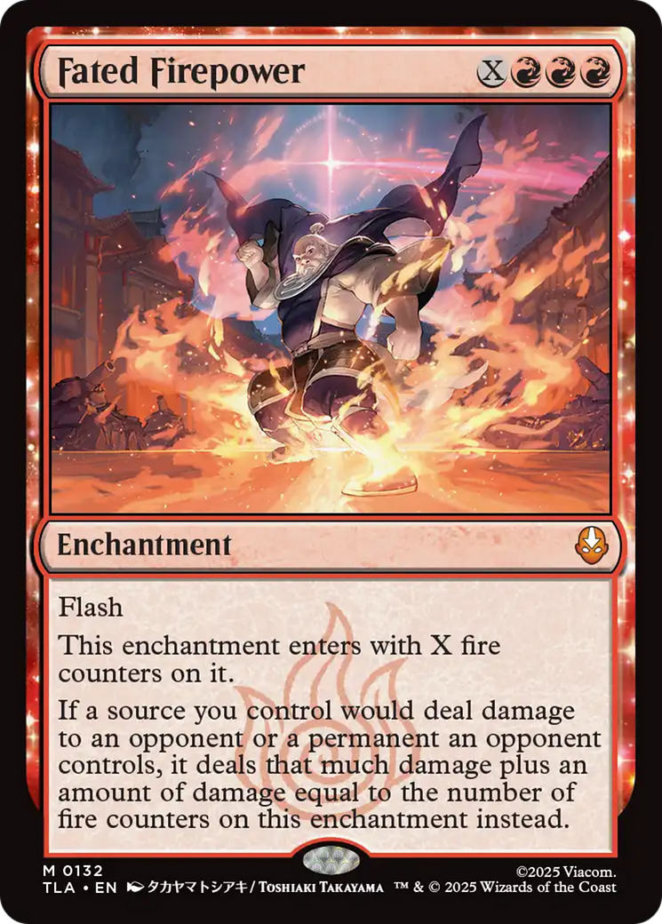 Fated Firepower [Avatar: The Last Airbender] | Devastation Store