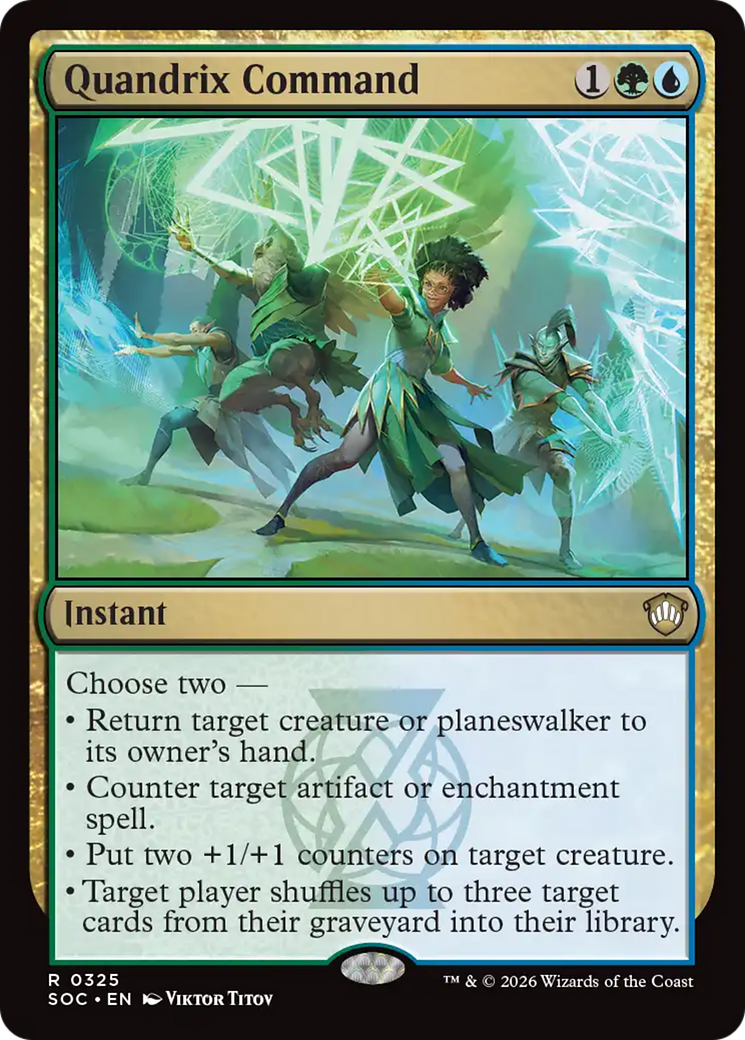Quandrix Command [Secrets of Strixhaven Commander] | Devastation Store
