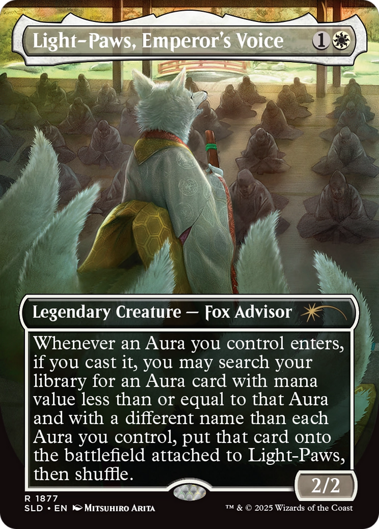 Light-Paws, Emperor's Voice (Rainbow Foil) [Secret Lair Drop Series] | Devastation Store