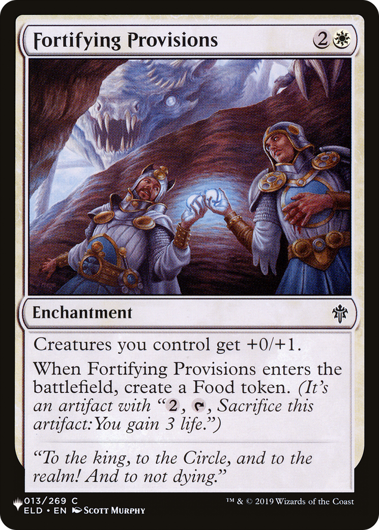 Fortifying Provisions [The List] | Devastation Store