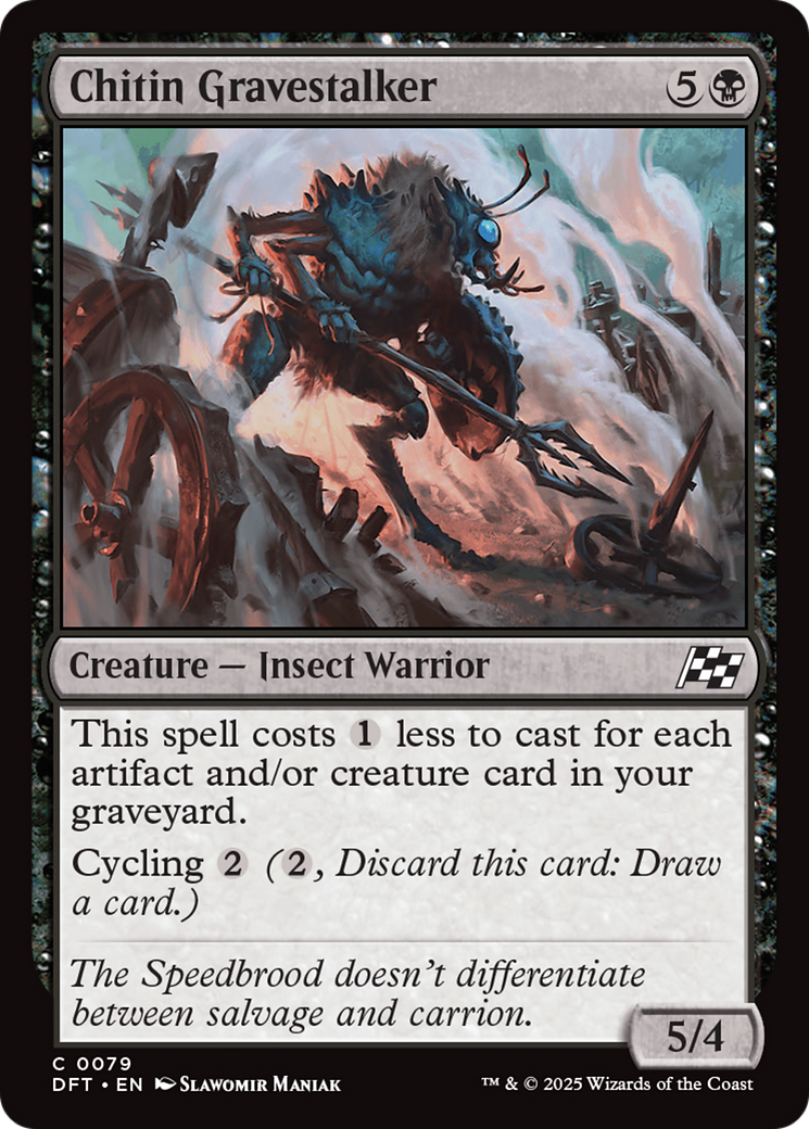 Chitin Gravestalker [Aetherdrift] | Devastation Store
