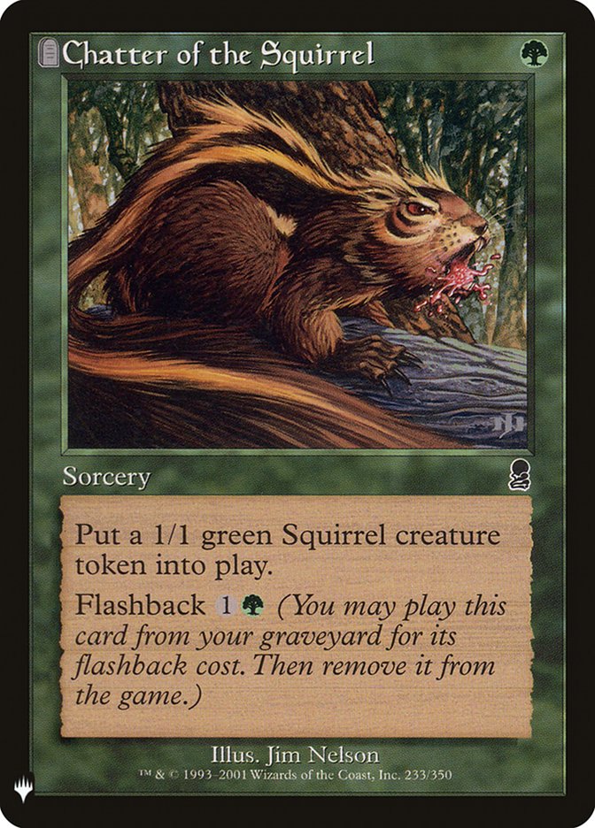 Chatter of the Squirrel [Mystery Booster] | Devastation Store