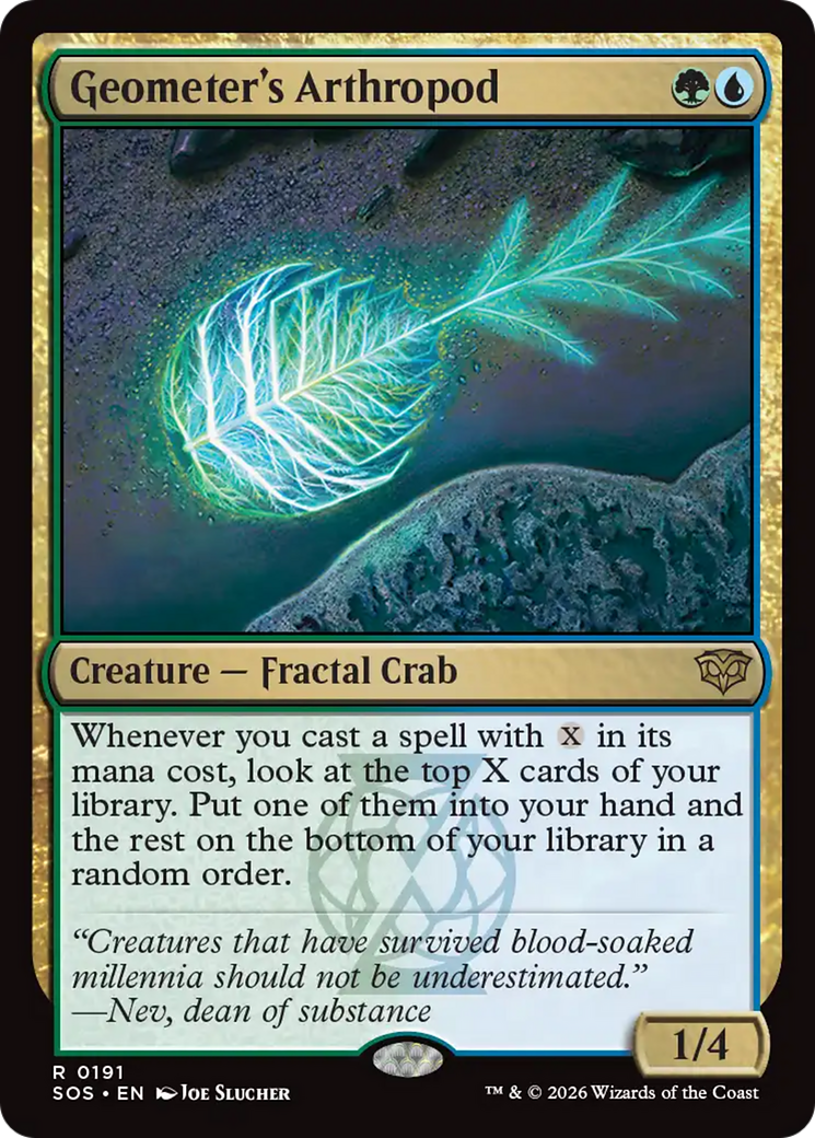 Geometer's Arthropod [Secrets of Strixhaven] | Devastation Store