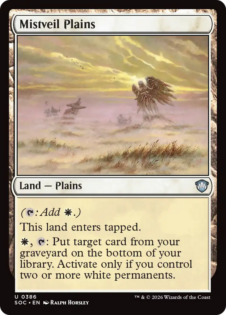 Mistveil Plains [Secrets of Strixhaven Commander] | Devastation Store