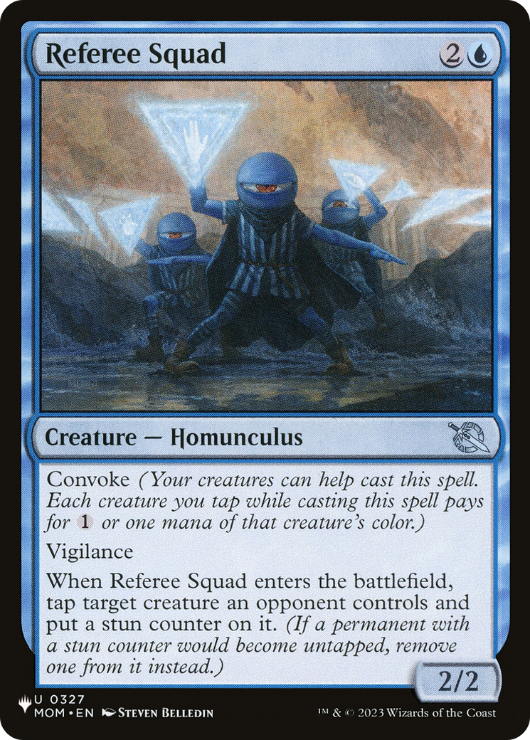 Referee Squad [The List Reprints] | Devastation Store