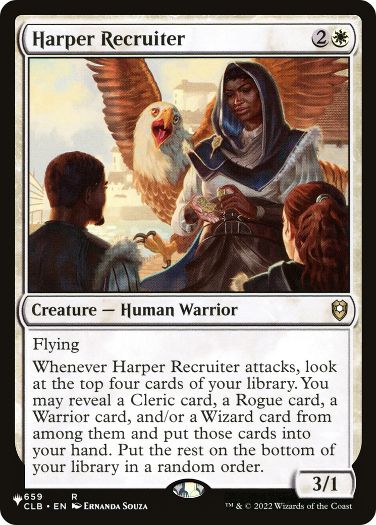 Harper Recruiter (CLB) [The List] | Devastation Store