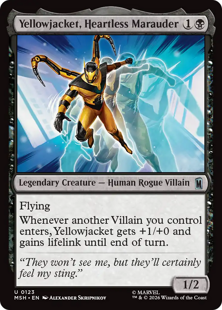 Yellowjacket, Heartless Marauder [Marvel Super Heroes] | Devastation Store