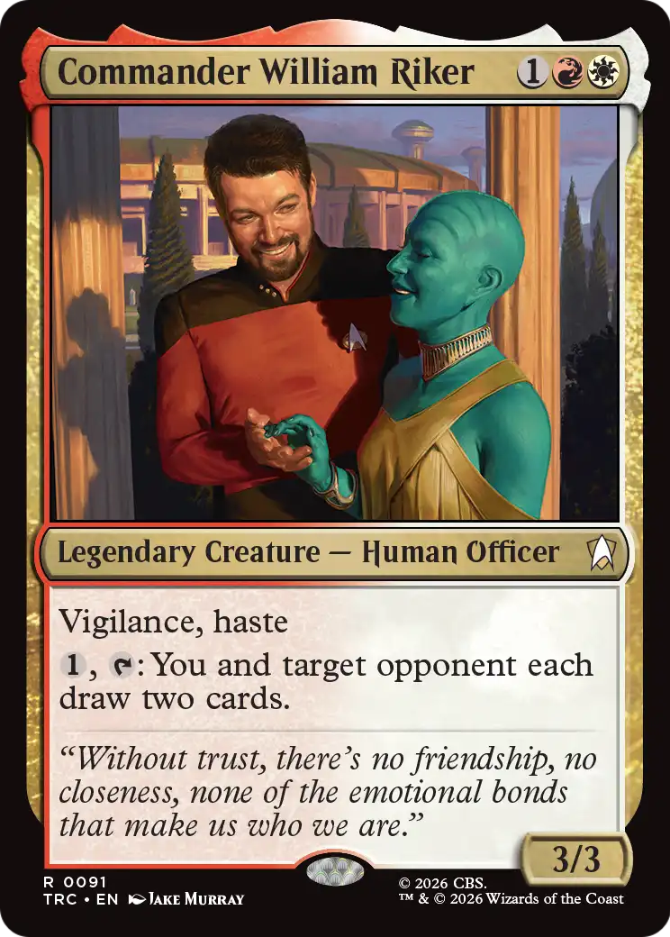 Commander William Riker [Star Trek Commander] | Devastation Store