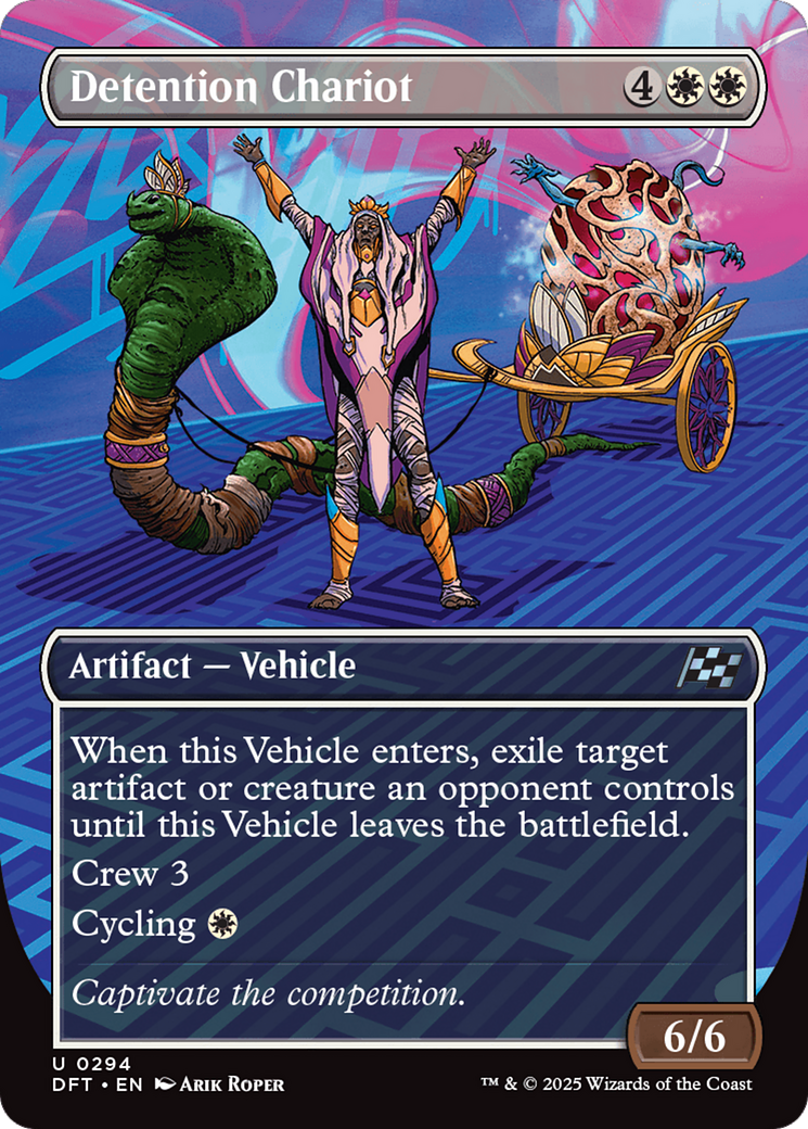 Detention Chariot (Borderless) [Aetherdrift] | Devastation Store