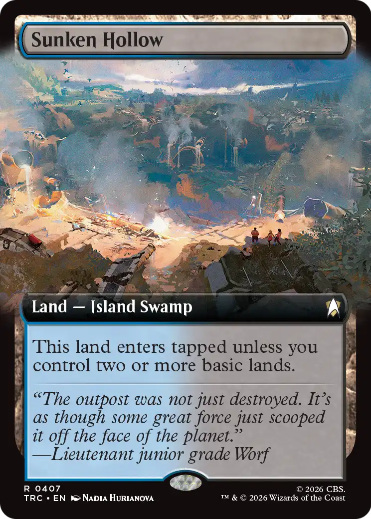 Sunken Hollow (Extended Art) [Star Trek Commander] | Devastation Store