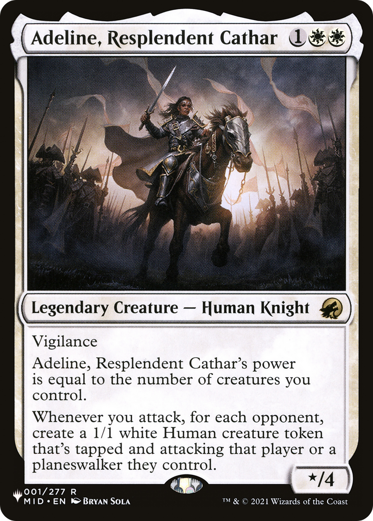 Adeline, Resplendent Cathar [The List] | Devastation Store
