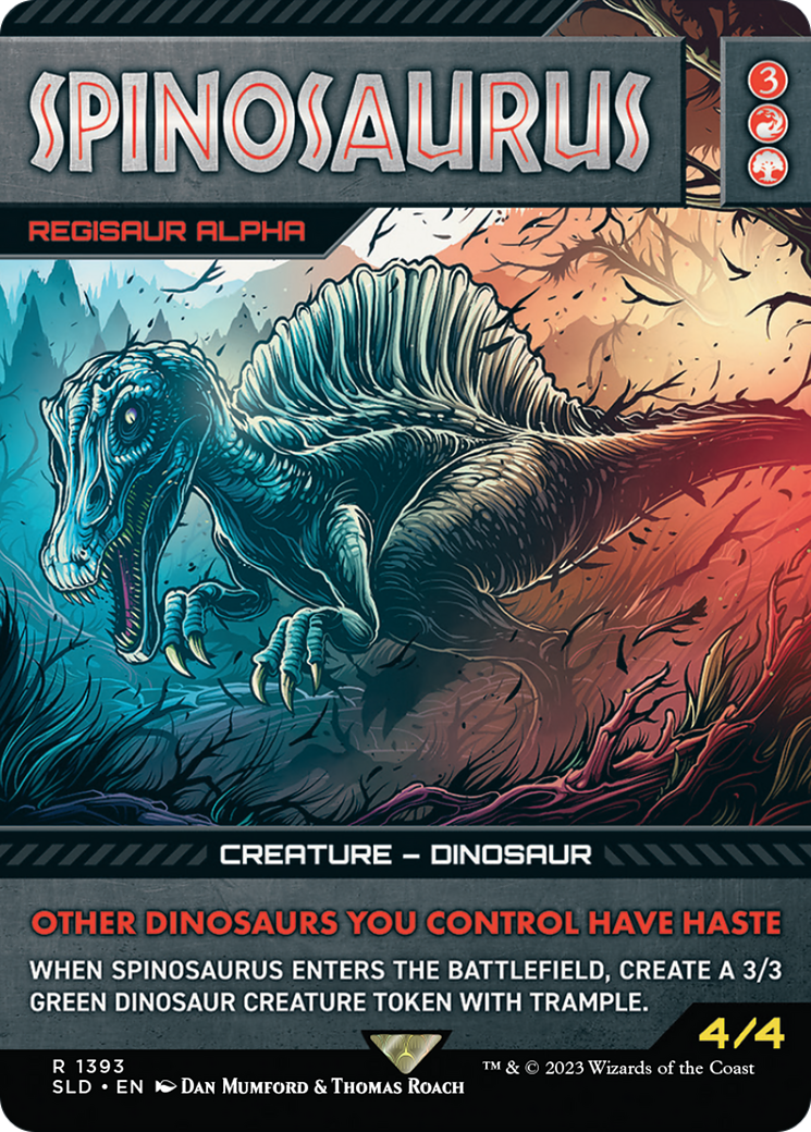 Spinosaurus - Regisaur Alpha [Secret Lair Drop Series] | Devastation Store