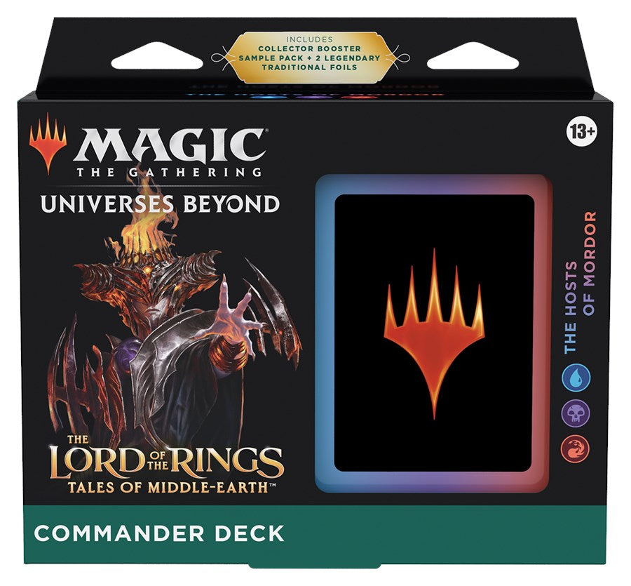 The Lord of the Rings: Tales of Middle-earth - Commander Deck (The Hosts of Mordor) | Devastation Store