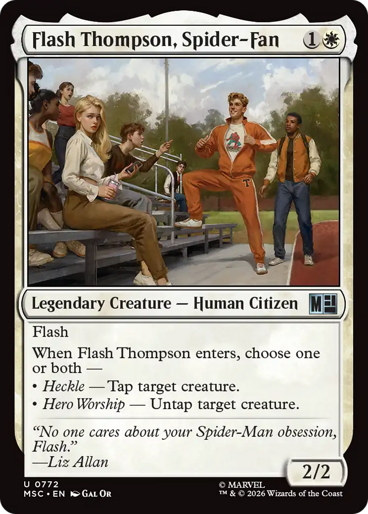 Flash Thompson, Spider-Fan [Marvel Super Heroes Commander] | Devastation Store