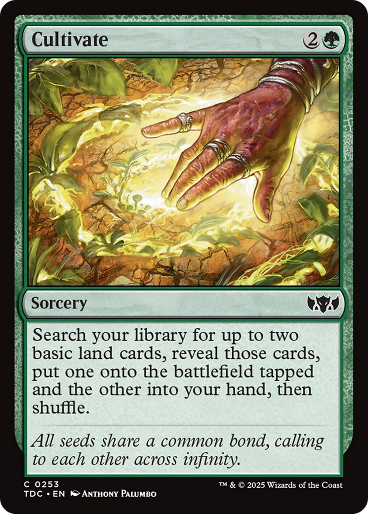 Cultivate [Tarkir: Dragonstorm Commander] | Devastation Store