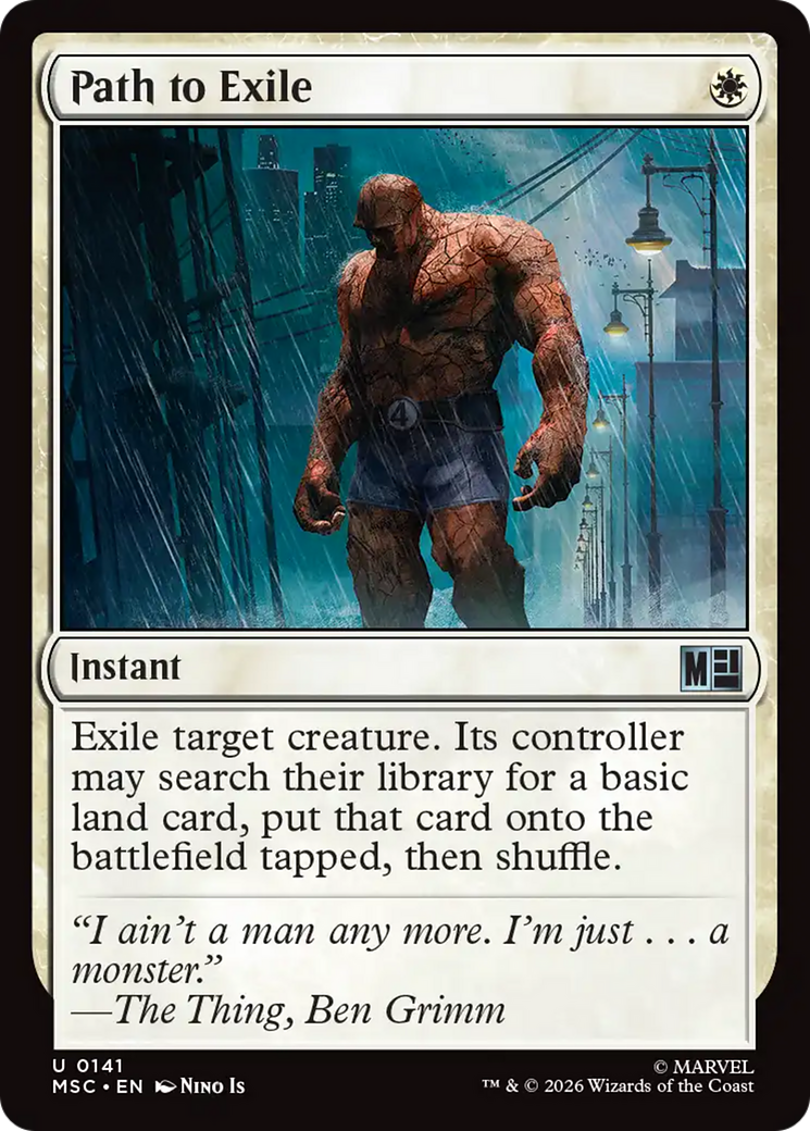 Path to Exile (Surge Foil) [Marvel Super Heroes Commander] | Devastation Store