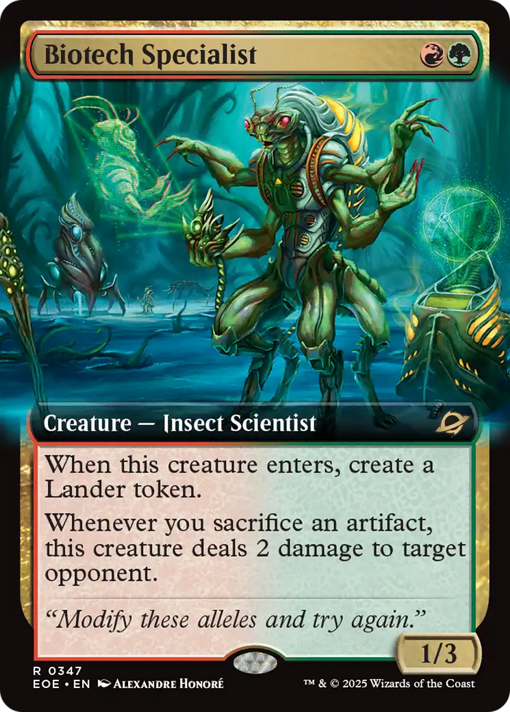Biotech Specialist (Extended Art) [Edge of Eternities] | Devastation Store