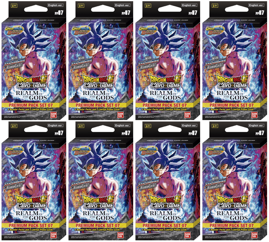 Unison Warrior Series BOOST: Realm of the Gods [PP07] - Premium Pack Set Display | Devastation Store