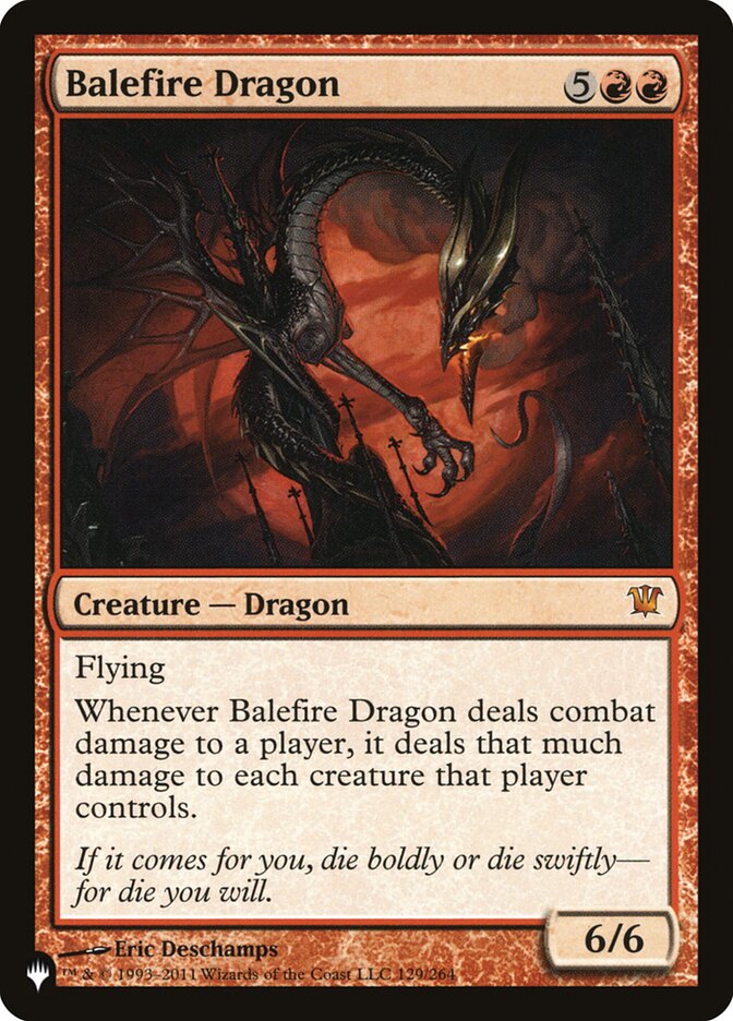 Balefire Dragon [The List] | Devastation Store