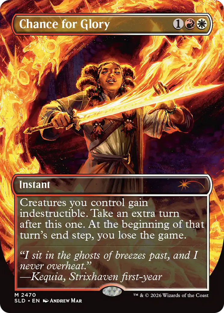 Chance for Glory [Secret Lair Drop Series] | Devastation Store