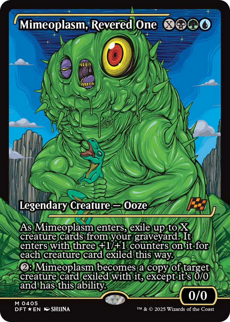 Mimeoplasm, Revered One (Showcase) [Aetherdrift] | Devastation Store