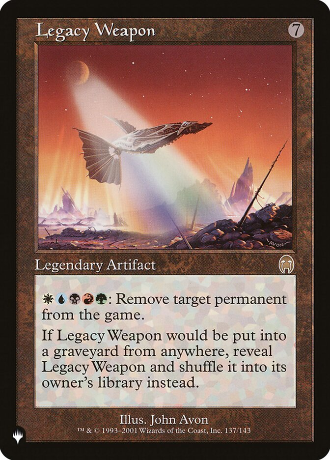 Legacy Weapon [The List] | Devastation Store