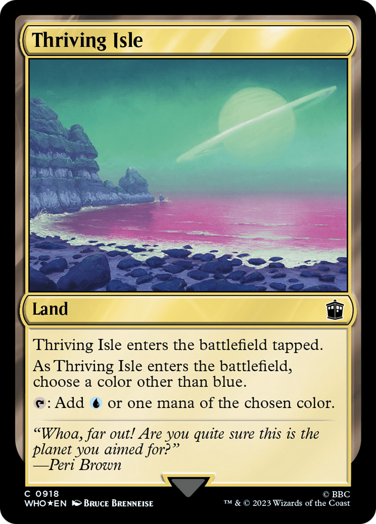 Thriving Isle (Surge Foil) [Doctor Who] | Devastation Store