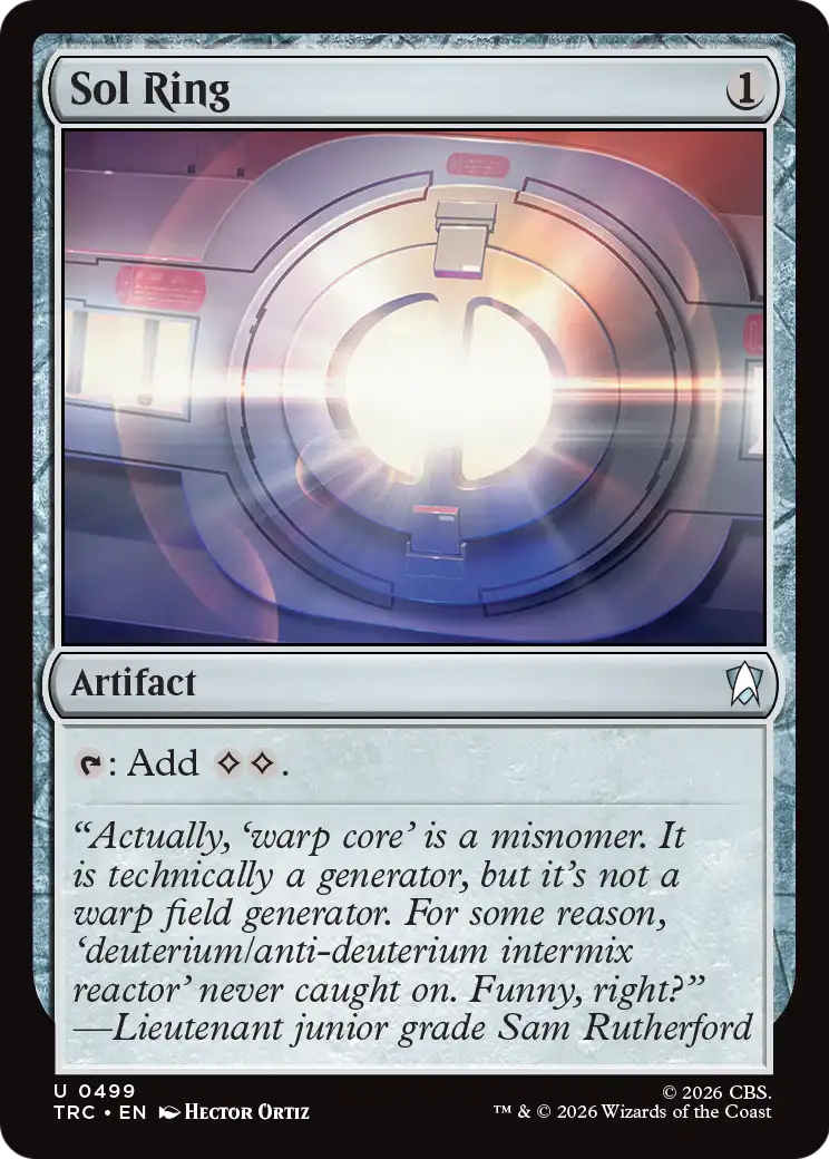 Sol Ring (Surge Foil) [Star Trek Commander] | Devastation Store
