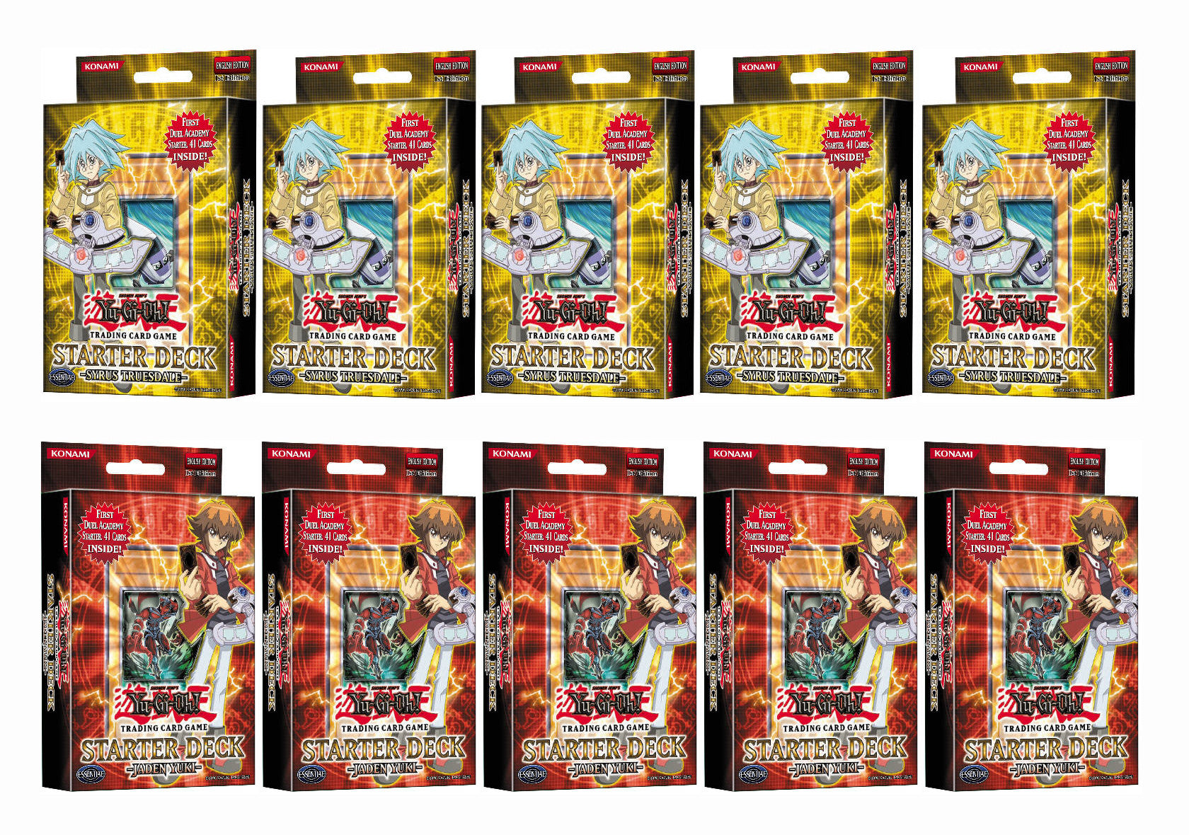 Jaden Yuki & Syrus Truesdale - Starter Deck Display (1st Edition) | Devastation Store