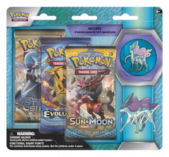 Collector's Pin 3-Pack Blister (Suicune) | Devastation Store