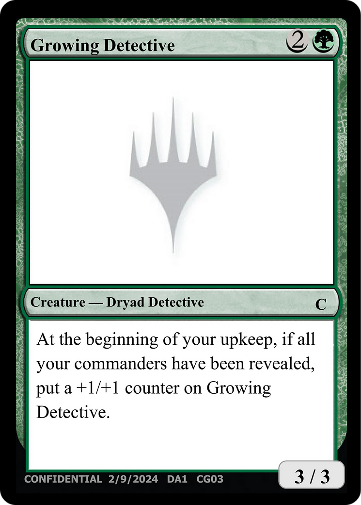 Growing Detective [Unknown Event] | Devastation Store
